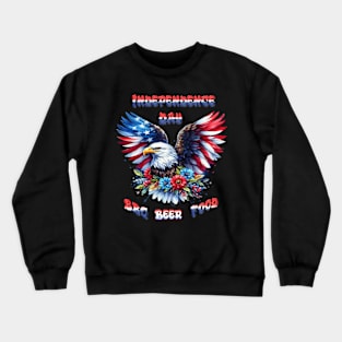 Majestic Eagle Blossoms Crewneck Sweatshirt